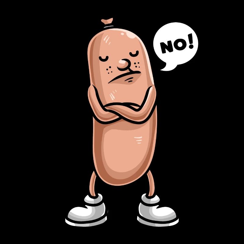 Lustig Wurst Beleidigte Leberwurst