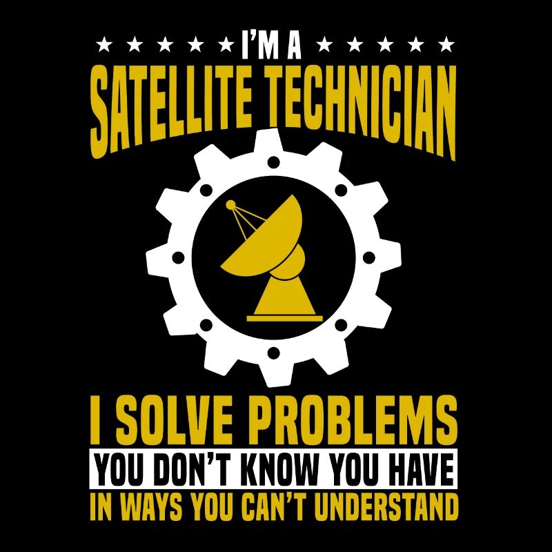 Satelliten Techniker