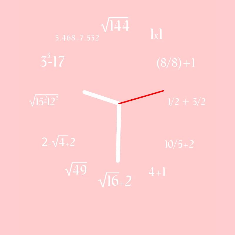 Meme Funny Mathematics Mathematician Math Clock