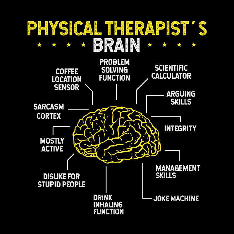 Physical Therapist Appreciation PTA Brain Physical