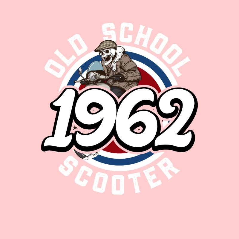 60. Geburtstag Roller Motorroller Rollerfahrer