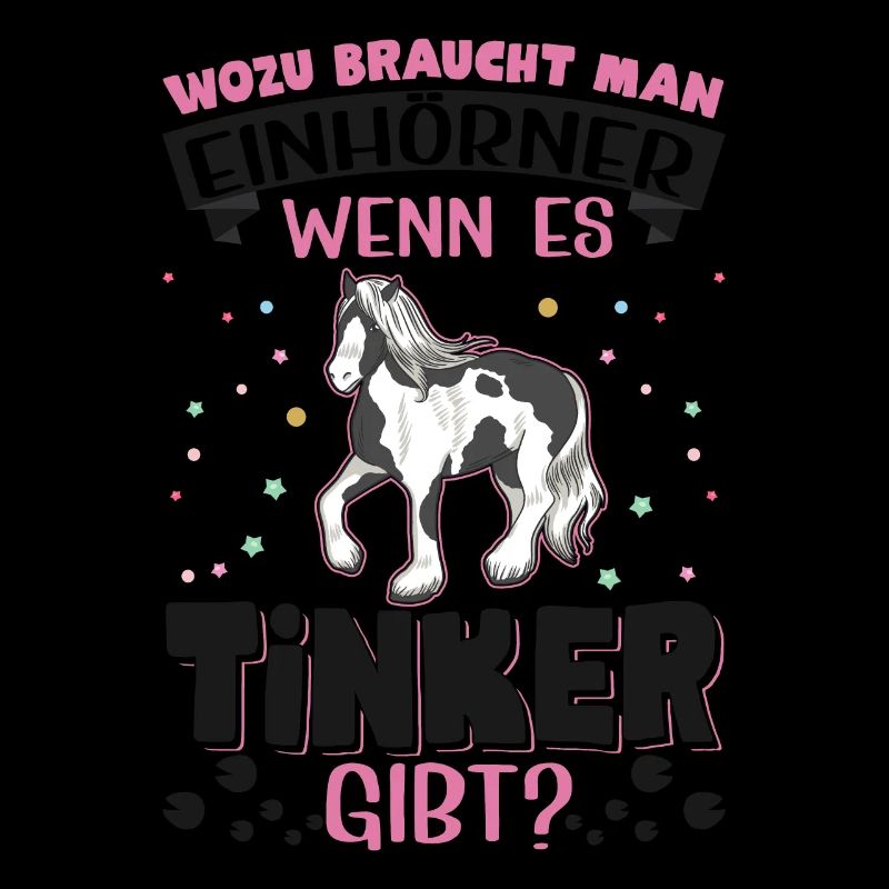 Irish Tinker Pferd Einhorn