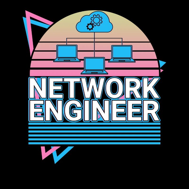 Network Engineer Vaporwave Aesthetic Retro-Ges
