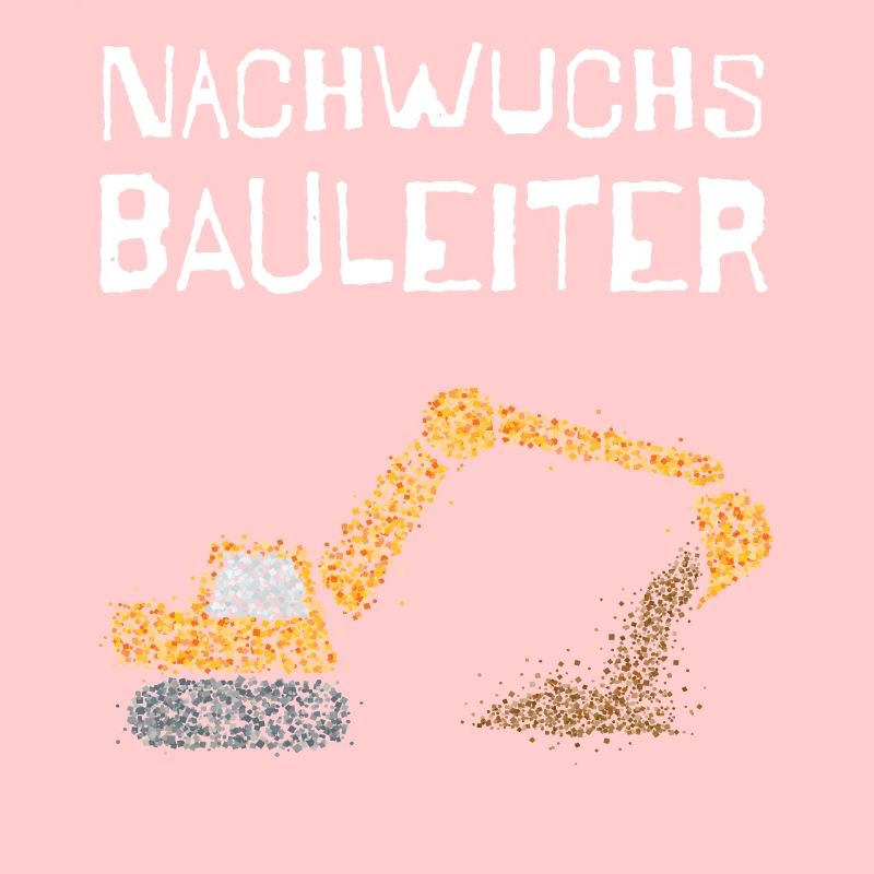 Nachwuchs Bauleiter Bagger Baggern