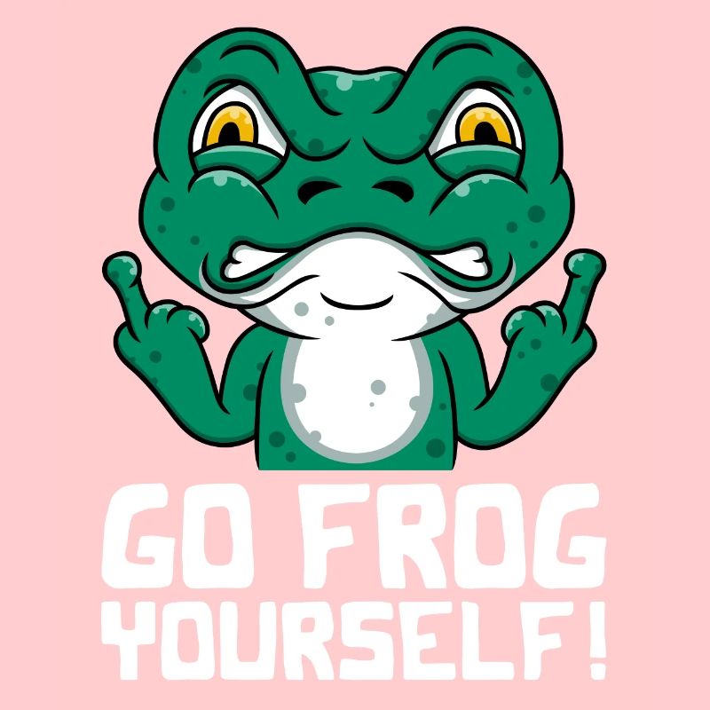 Drôle de grenouille Go Frog vous-même!