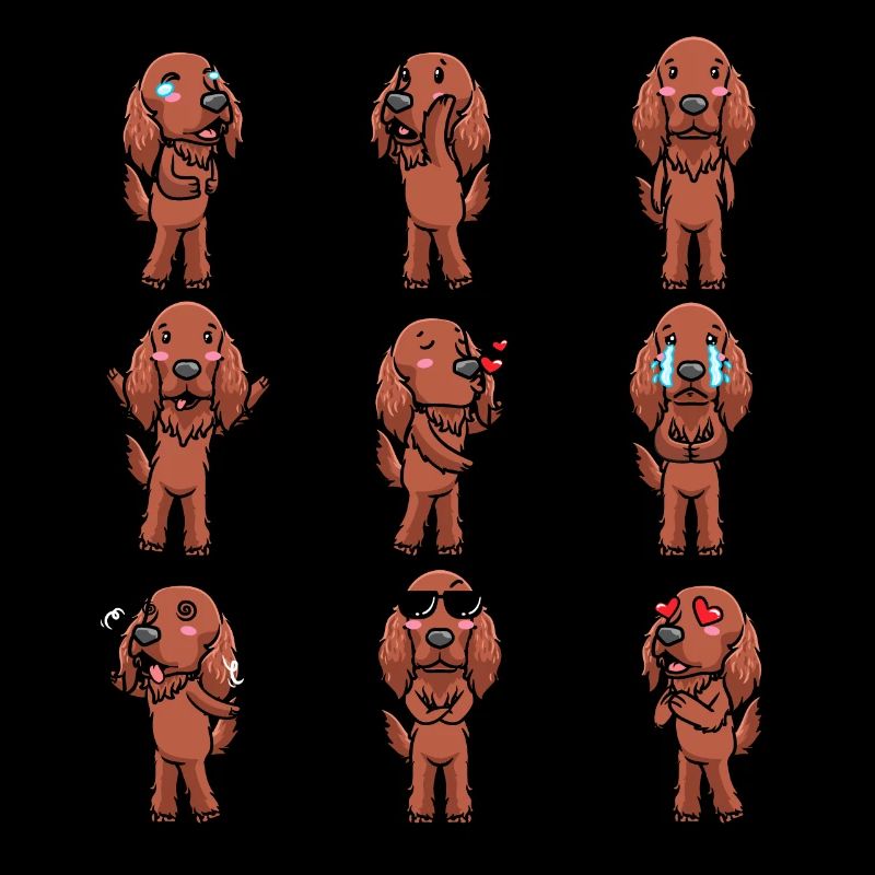 Irish Setter Dog Irish Red Setter