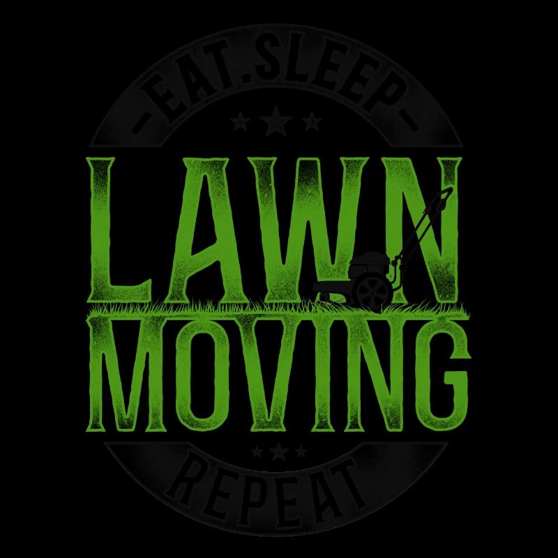 Lawn Mower Mowing Dad Father