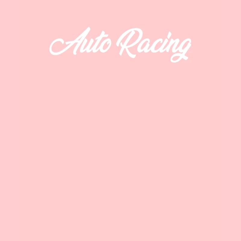 COURSE AUTOMOBILE CURSIVE TEXTE NOUVEAUTÉ HOBBY