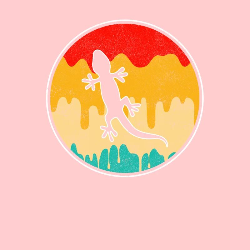 Eidechse Retro