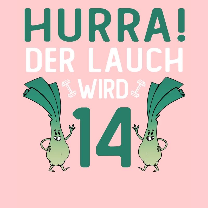 Hurra der Lauch wird 14