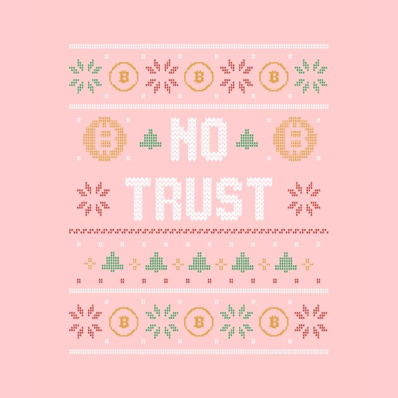 Pas de confiance dans crypto Crypto Crypto Noël