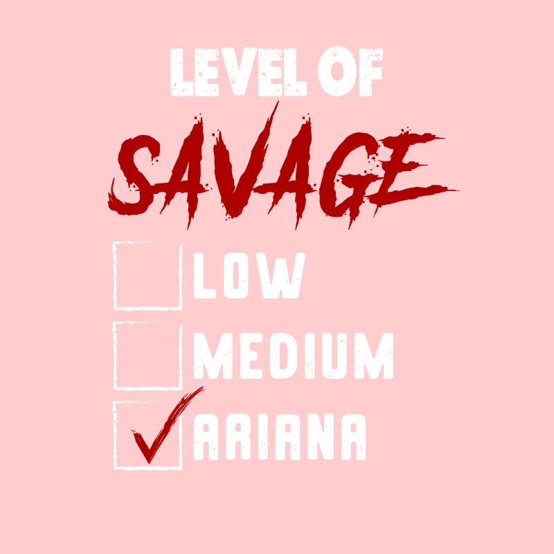 Niveau de Savage: ARIANA Checkmark Novelty Custom N