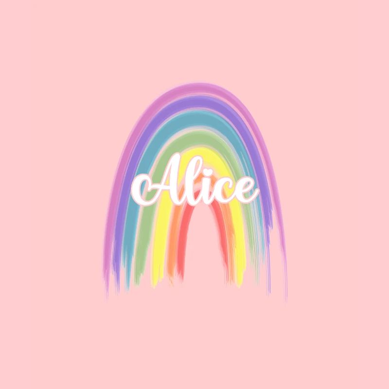 ALICE Rainbow Cursive