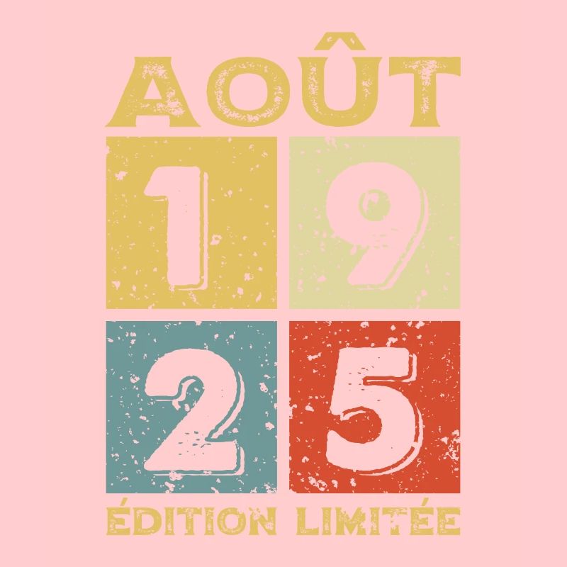 Août 1925 Original Idée Cadeau Anniversaire
