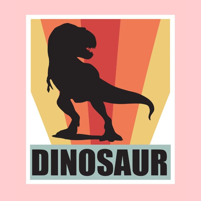 Dinosaur Retro T-Rex Dino Cretaceous