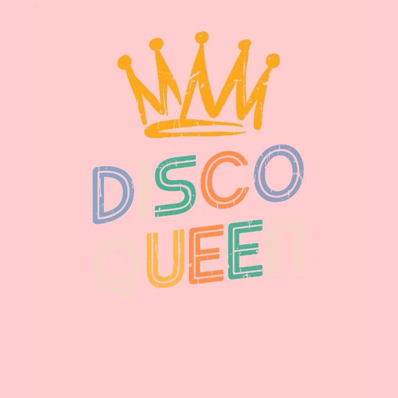 Disco Queen 70's Disco Themed Vintage - danseuse