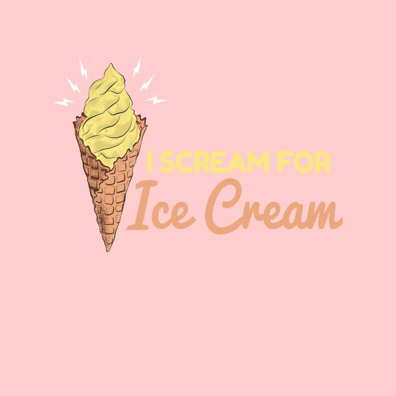 Scream For Ice Cream Eiscreme Eis