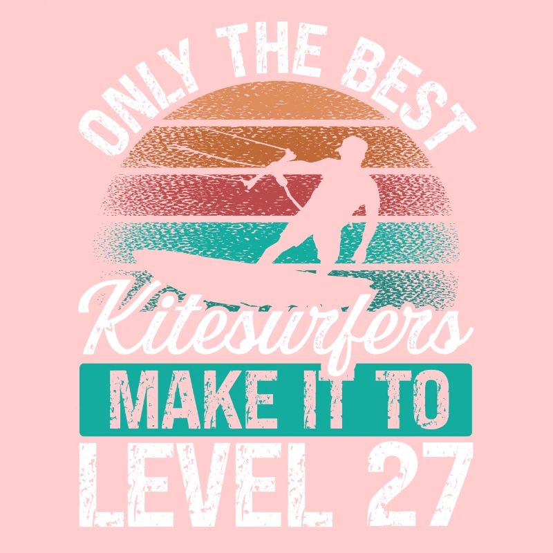 27 Kitesurf Level 27 Year Retro Kiteboarding