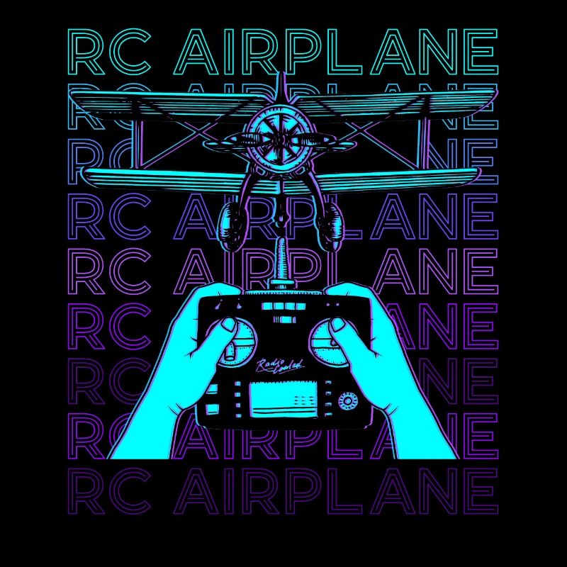 RC Avion Drone Rétro