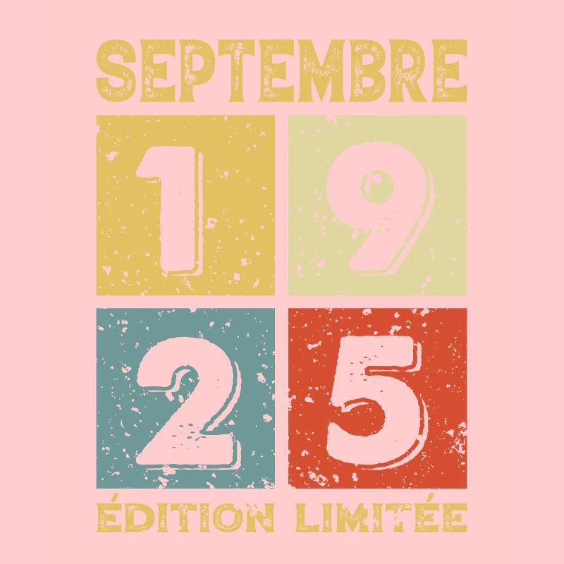 Septembre 1925 Original Idée Cadeau Anniversaire
