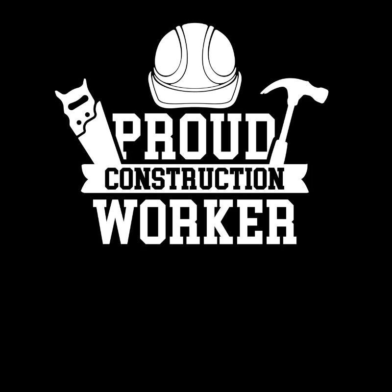 Fier ouvrier de la construction Équipe de construction Travail d’équipe de construction