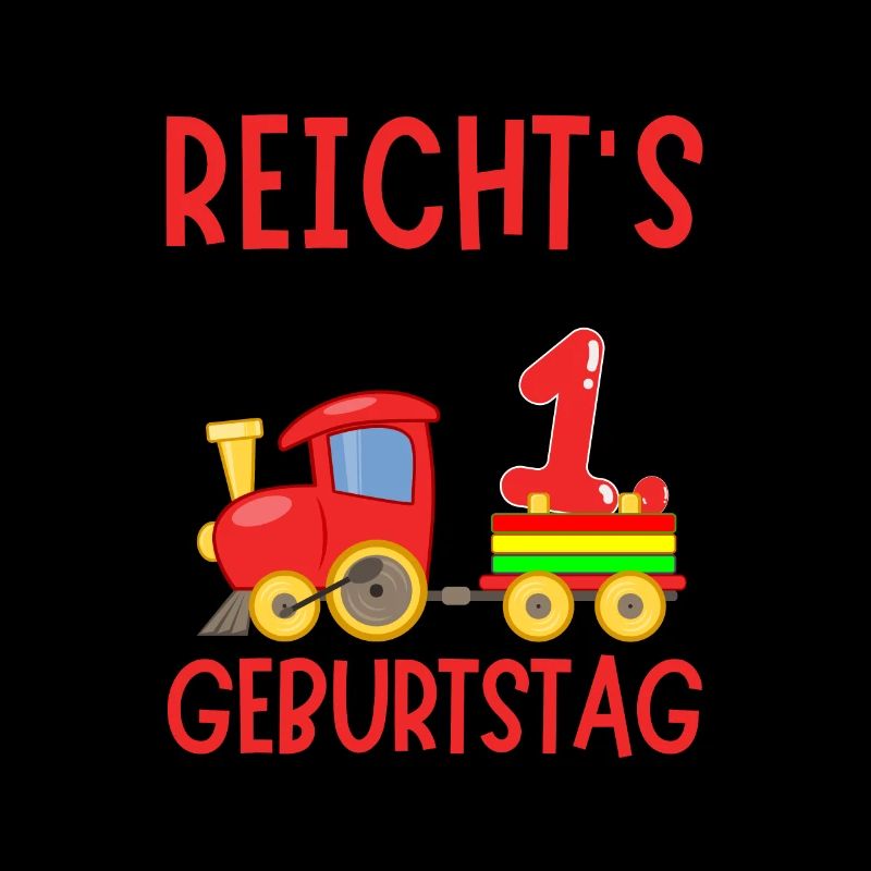 1. Geburtstag Geburtstagsgeschenk mit Eisenbahn