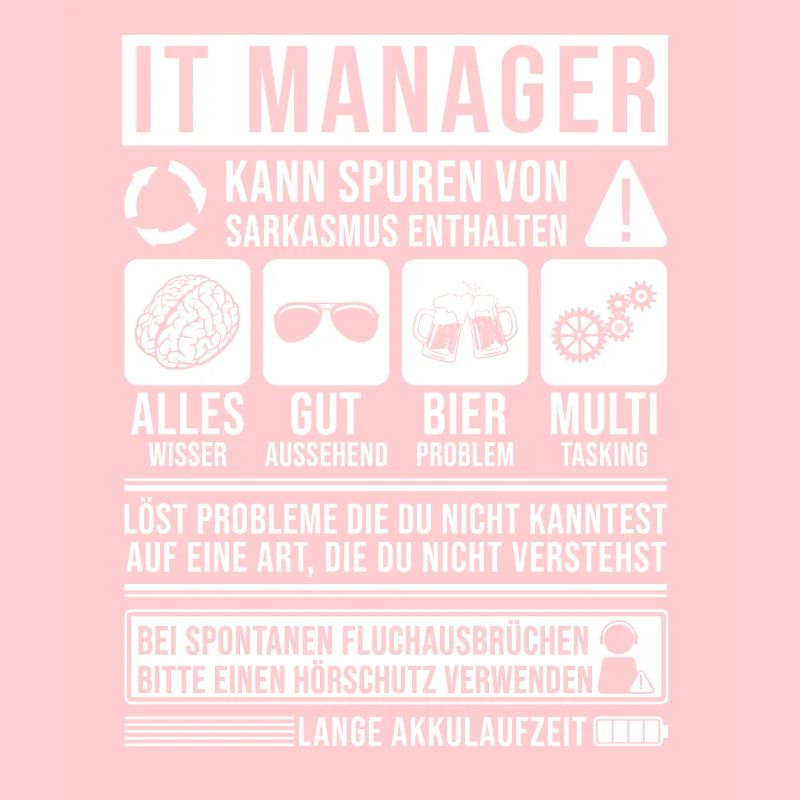 IT Manager Spruch lustig