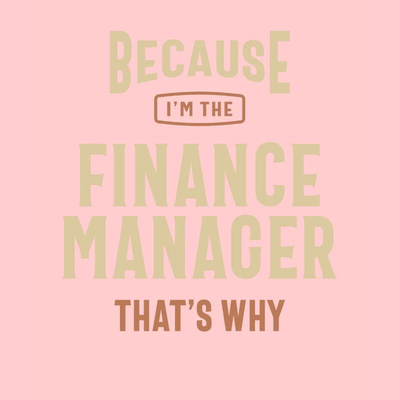 Finance Manager Job Occupation Birthday Worker
