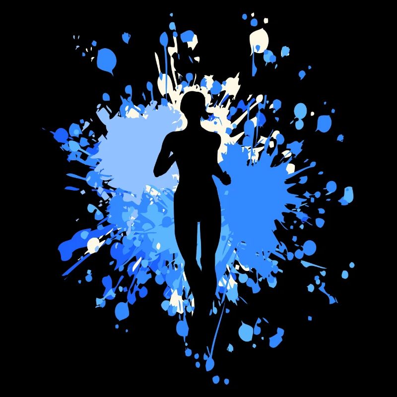 Athlétisme Jogging Color Splash