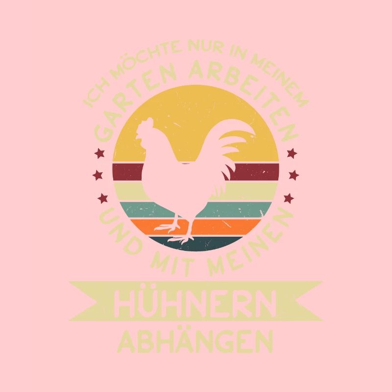 Ich Möchte Im Garten Arbeiten Mit Hühnern Abhängen