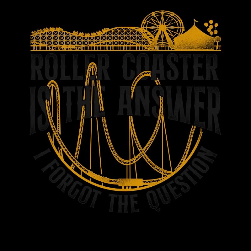 Roller Coaster Vintage Roller