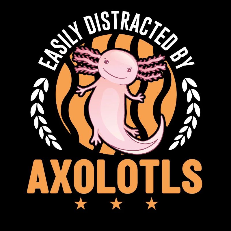 Facilement distrait par Axolotls Tail Luch