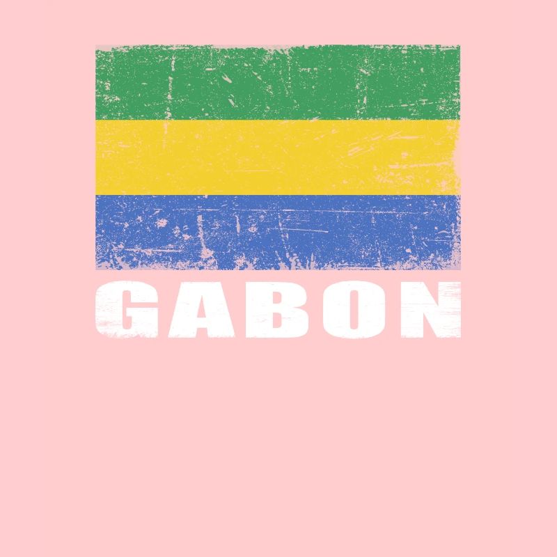 Gabon Drapeau Grunge Gabon Drapeau