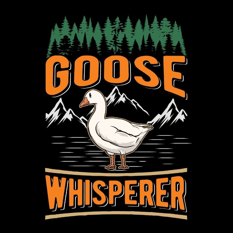 Gänse Flüsterer Geschenk Gänsezüchter Gans