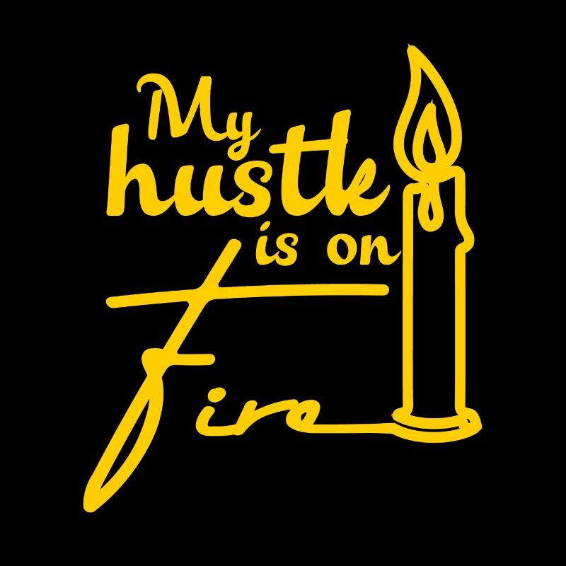 My Hustle Is On Fire Candle Maker Candles