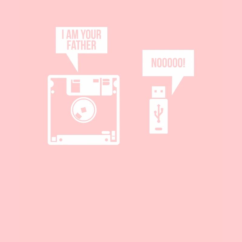 USB-Diskette Ich bin dein Vater Computer Nerd