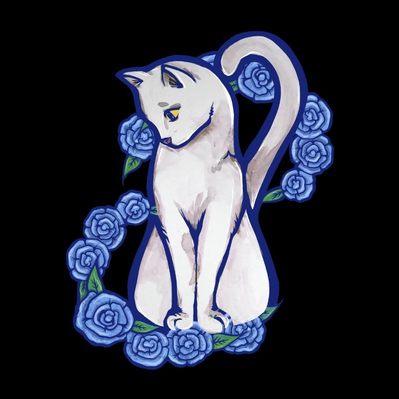 Chat blanc