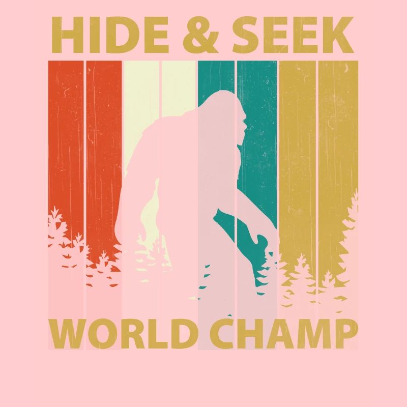 Champion du monde de cache-cache - Sasquatch Bigfoot