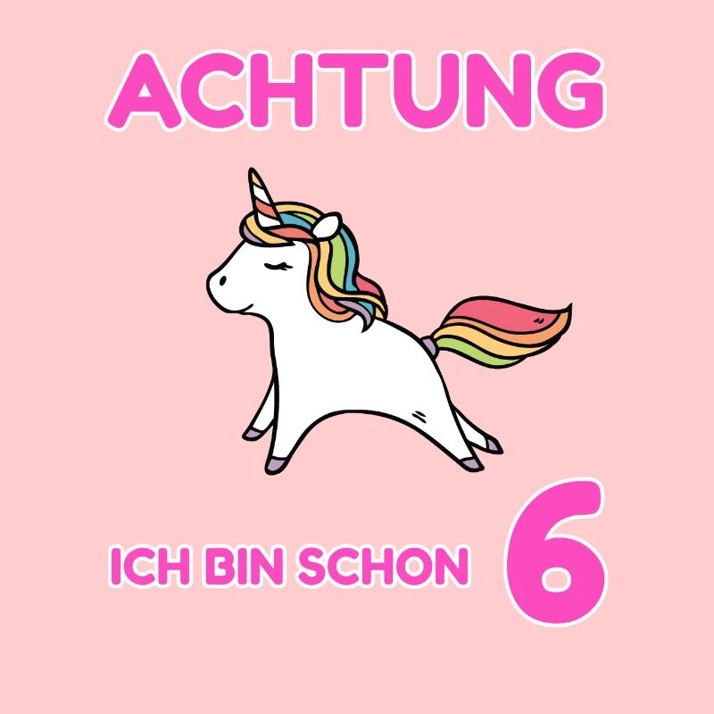Achtung ich bin schon 6