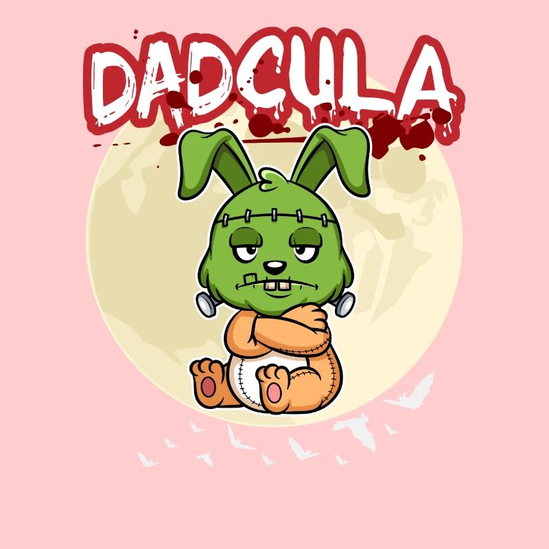Dadcula Dracula Vampire Dad Funny Halloween Party