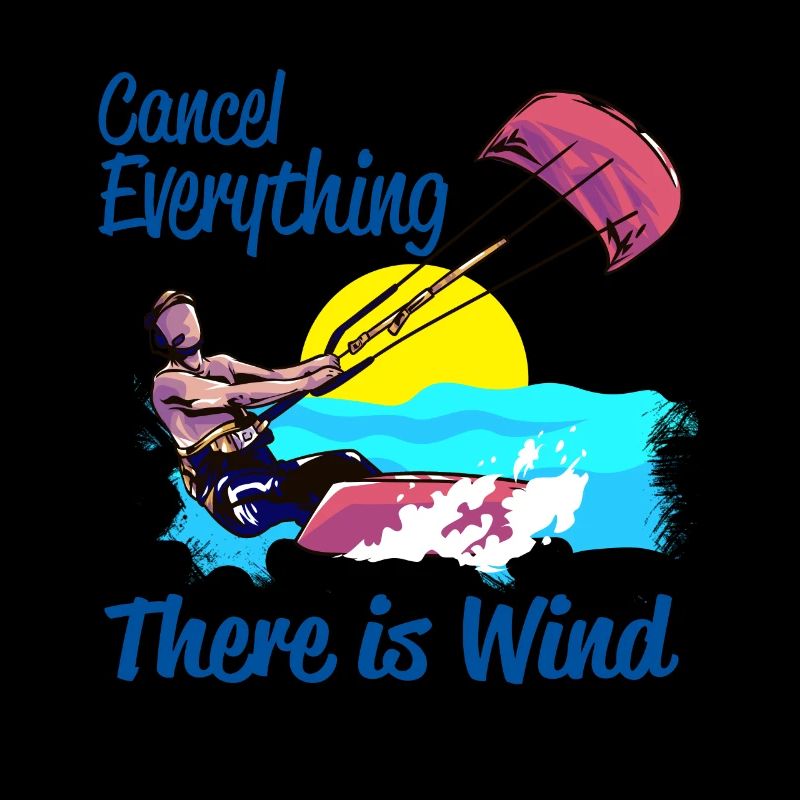Kitesurfer Cancel Everything There Is Wind