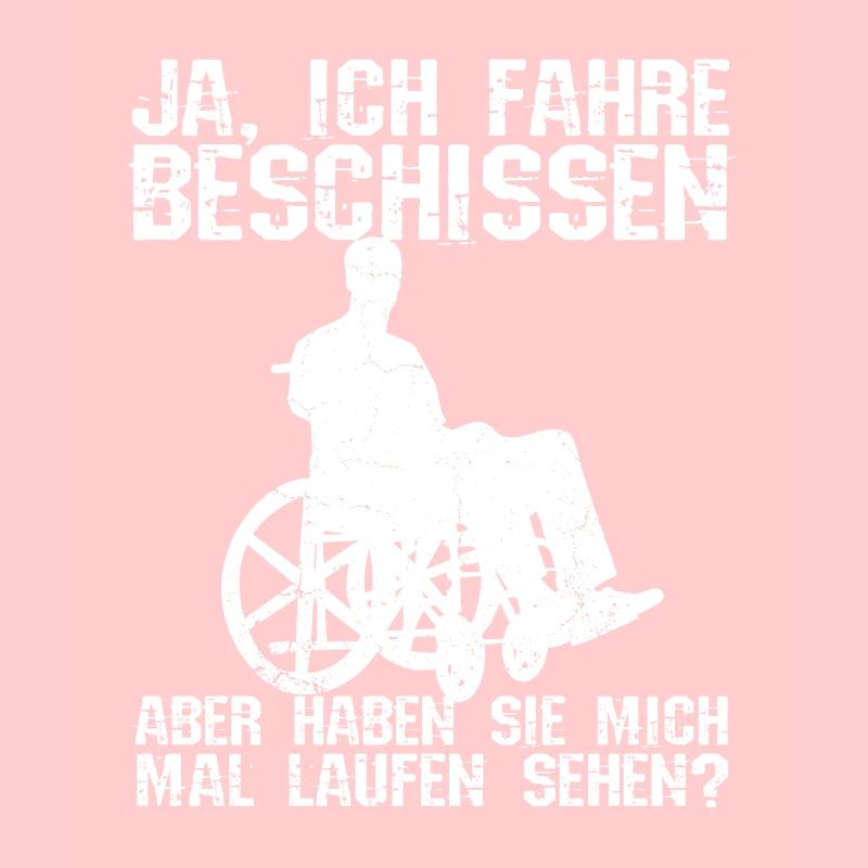 Rollstuhlfahrer Rollstuhl Spruch Geschenkidee Roll