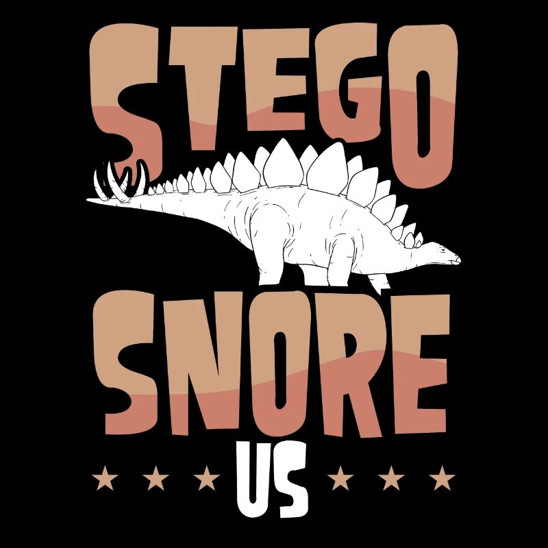 Stegosaurus Snores Us