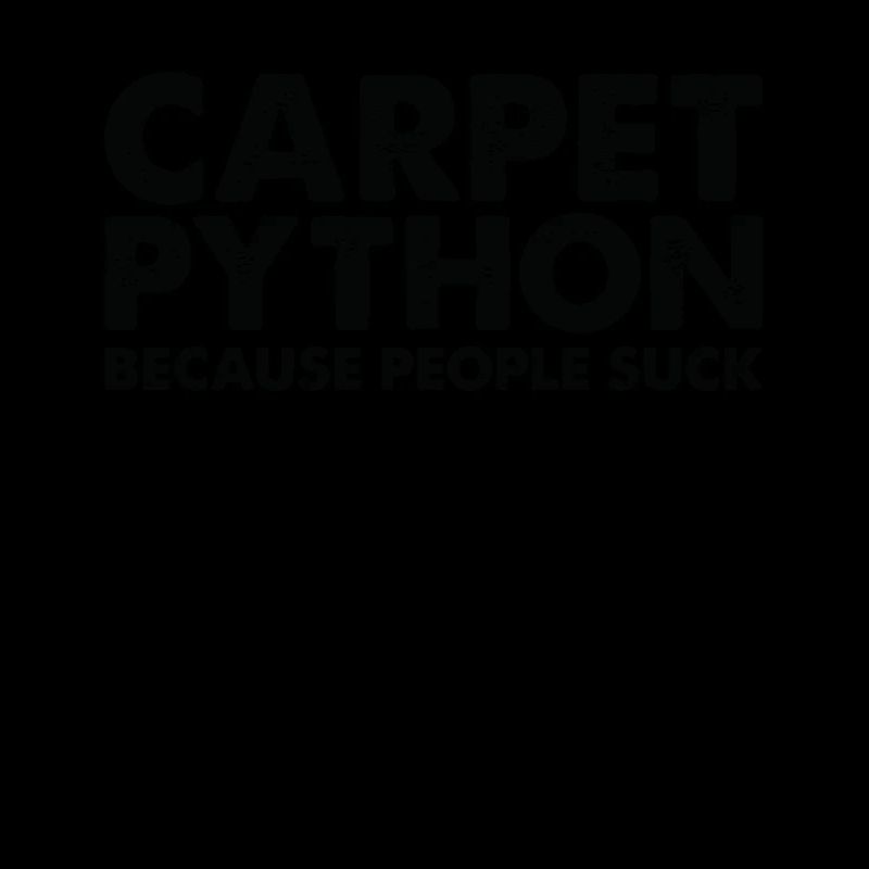 Leute Saugen Teppich-Python-Schlange