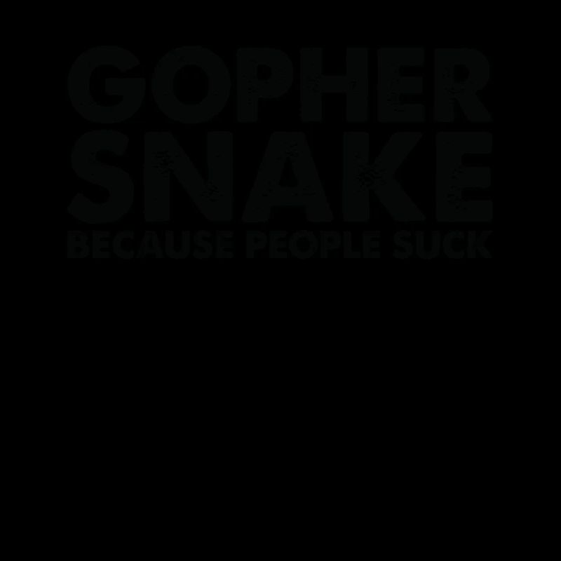 Les gens sucent le serpent gopher