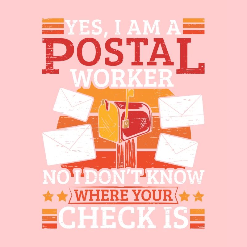 Postbote Ja, ich bin ein Postangestellter