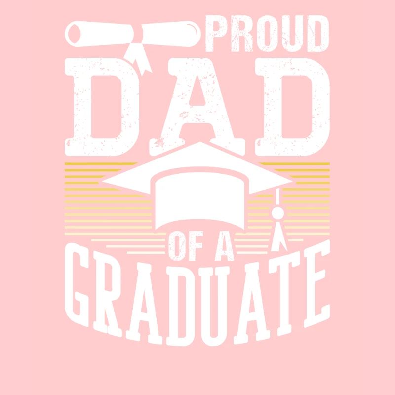 Stolzer Vater Eines Absolventen Abschluss