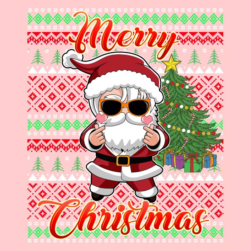 K-Pop Fans Weihnachten hässliche Pullover Design