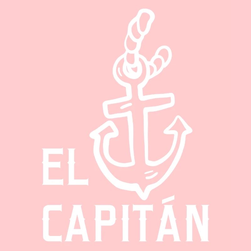 El Capitan Captain Capitán Bootsanker Segeldesign