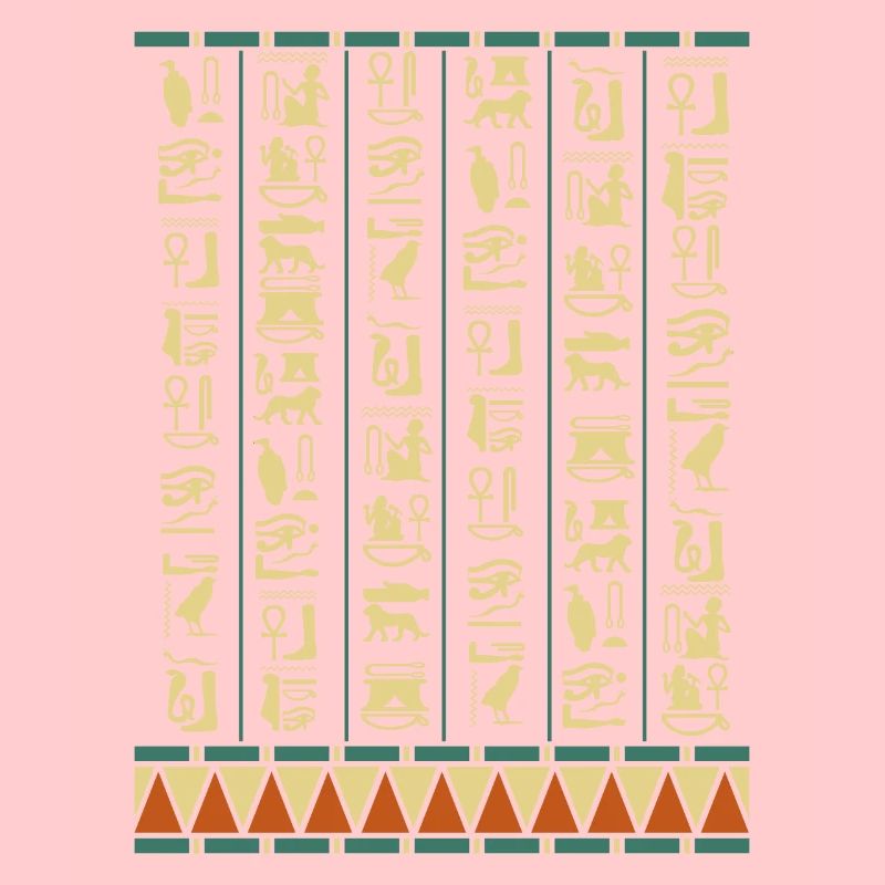 Hiéroglyphes Pyramides Egypte ancienne